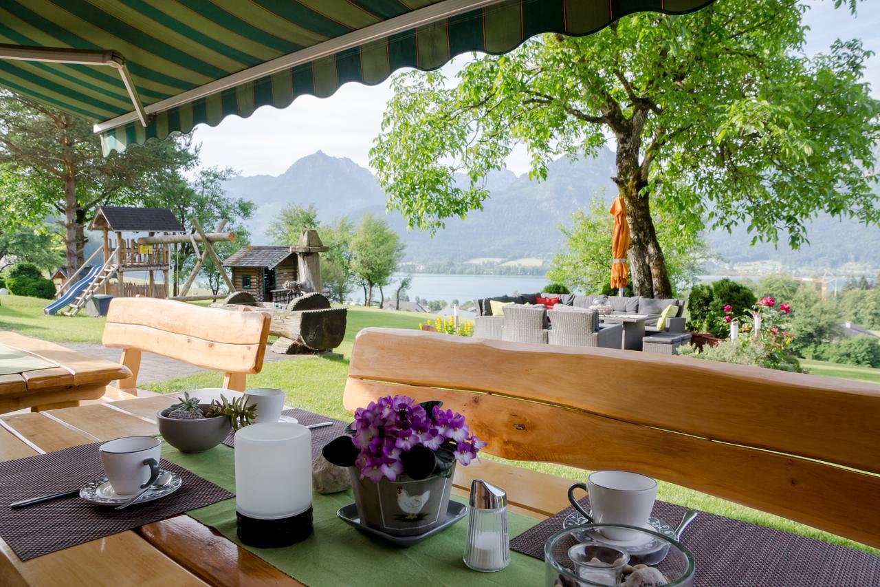 Hauslhof Bed & Breakfast Sankt Wolfgang im Salzkammergut ภายนอก รูปภาพ